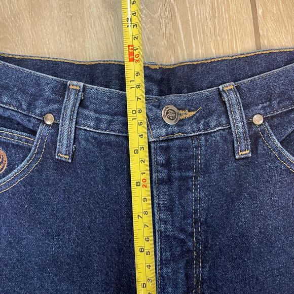 90s Y2K Wrangler Twenty X Women’s/Juniors Jeans 9/10 x 32 Made in USA Denim - Picture 4 of 12